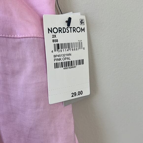 Pink Spaghetti Strap Plus Size Tank Top NWT - Picture 3 of 5